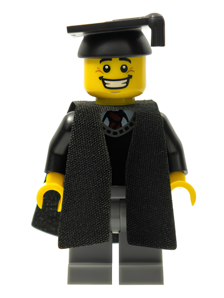 Минифигурка LEGO Graduate, Series 5  col065 U